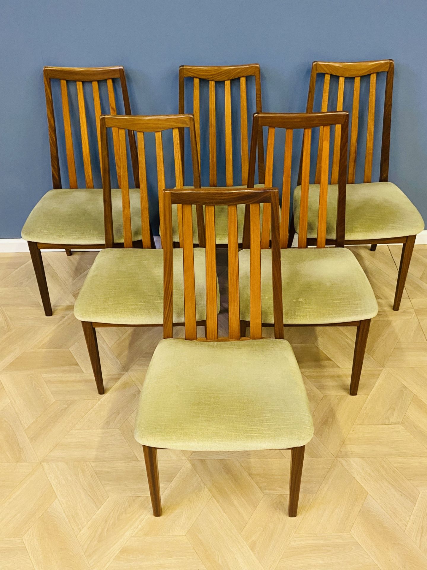 Set of six G-plan dining chairs - Image 2 of 8