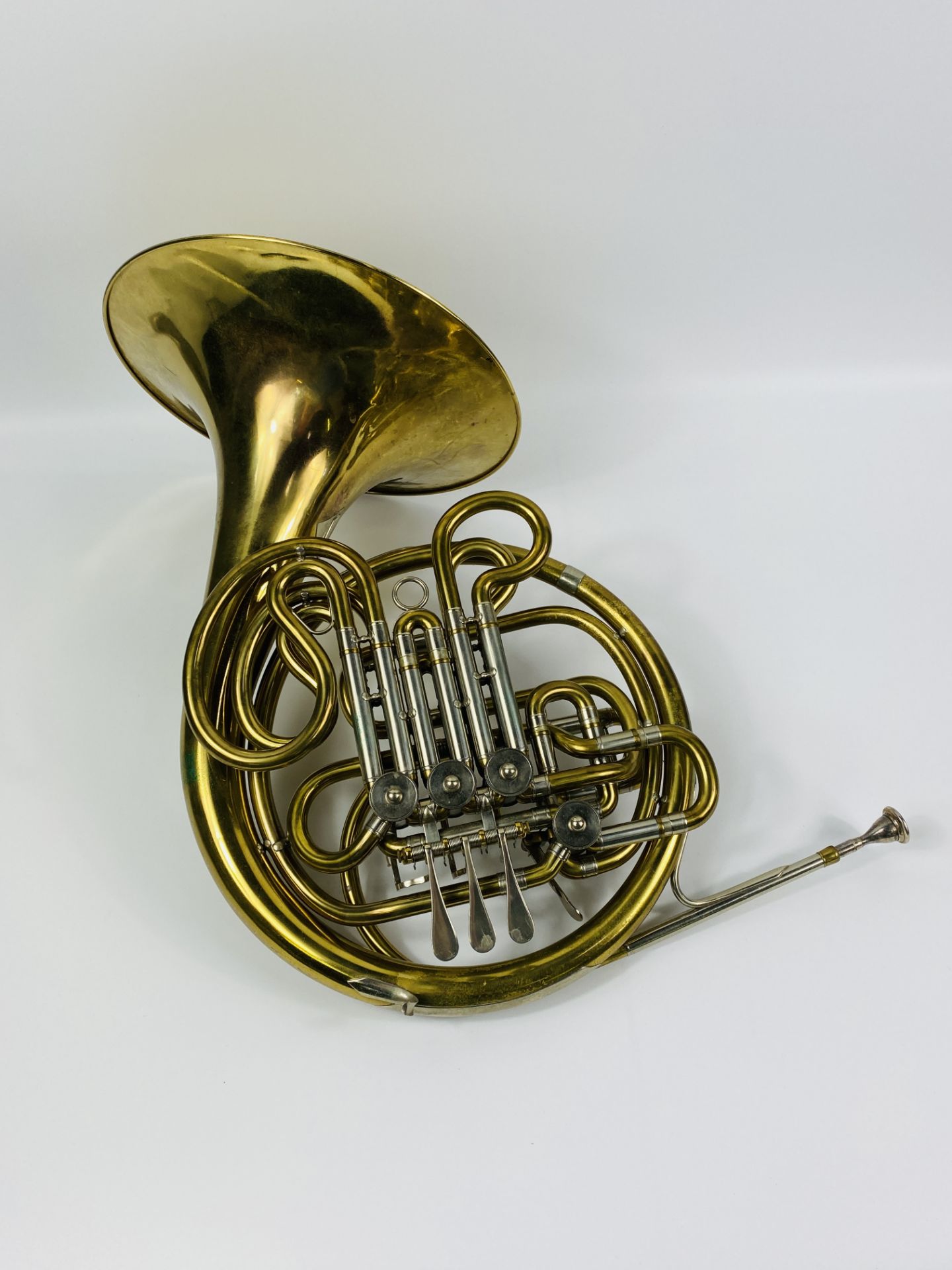 French horn in carry case - Image 4 of 8