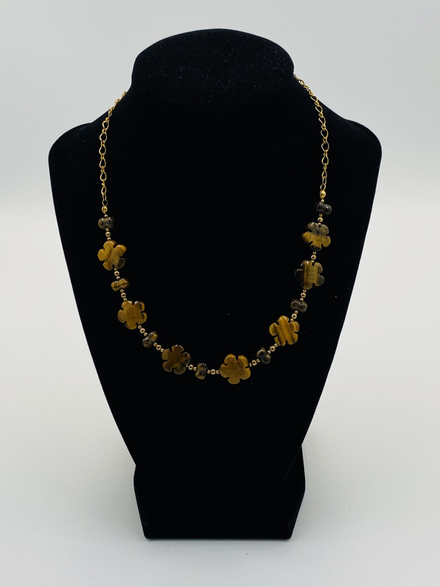 Ten semi precious stone necklaces - Image 9 of 11