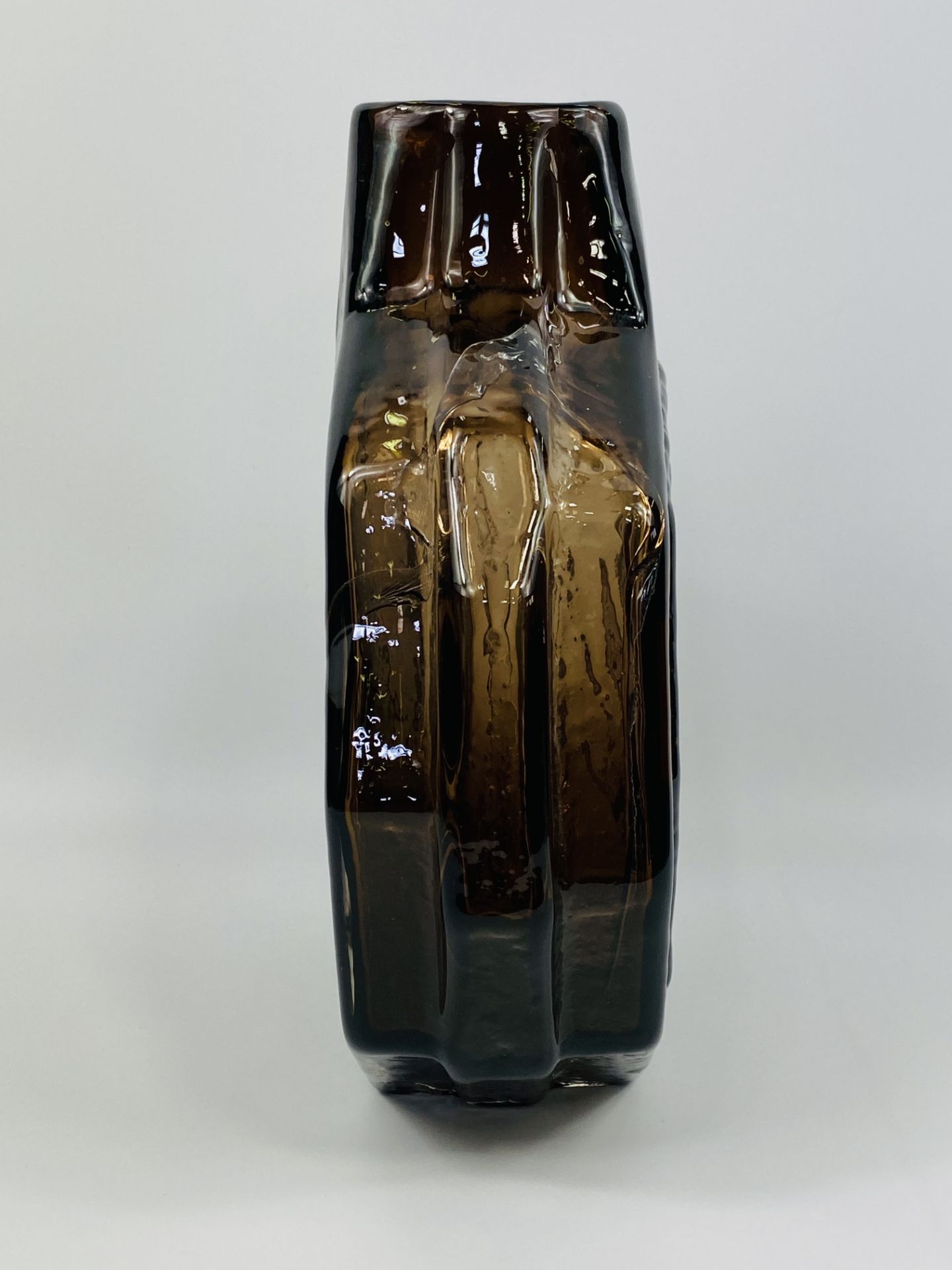 Whitefriars glass banjo vase - Image 3 of 6