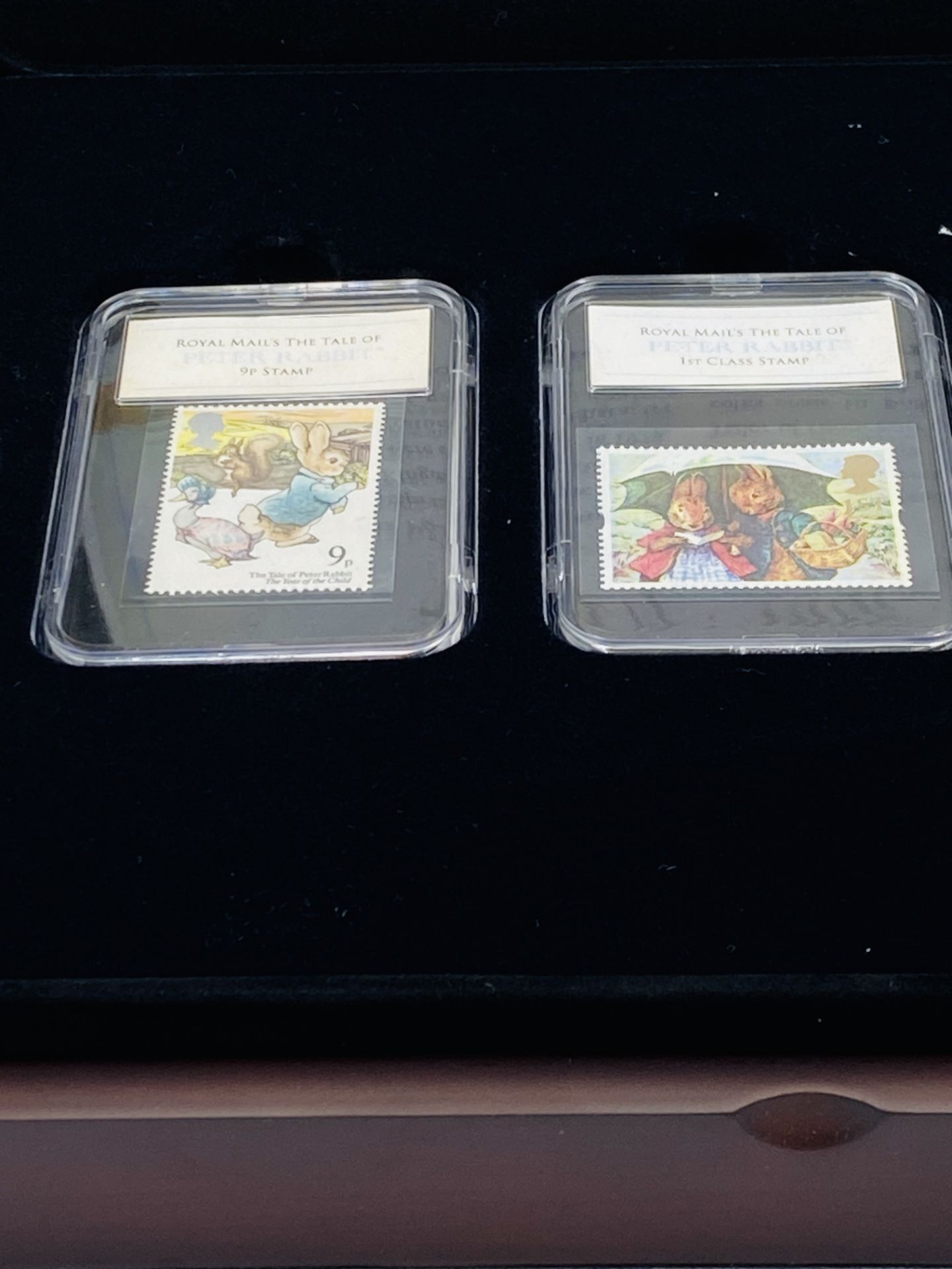 Two limited edition Beatrix Potter three stamp sets, in presentation boxes - Bild 6 aus 7
