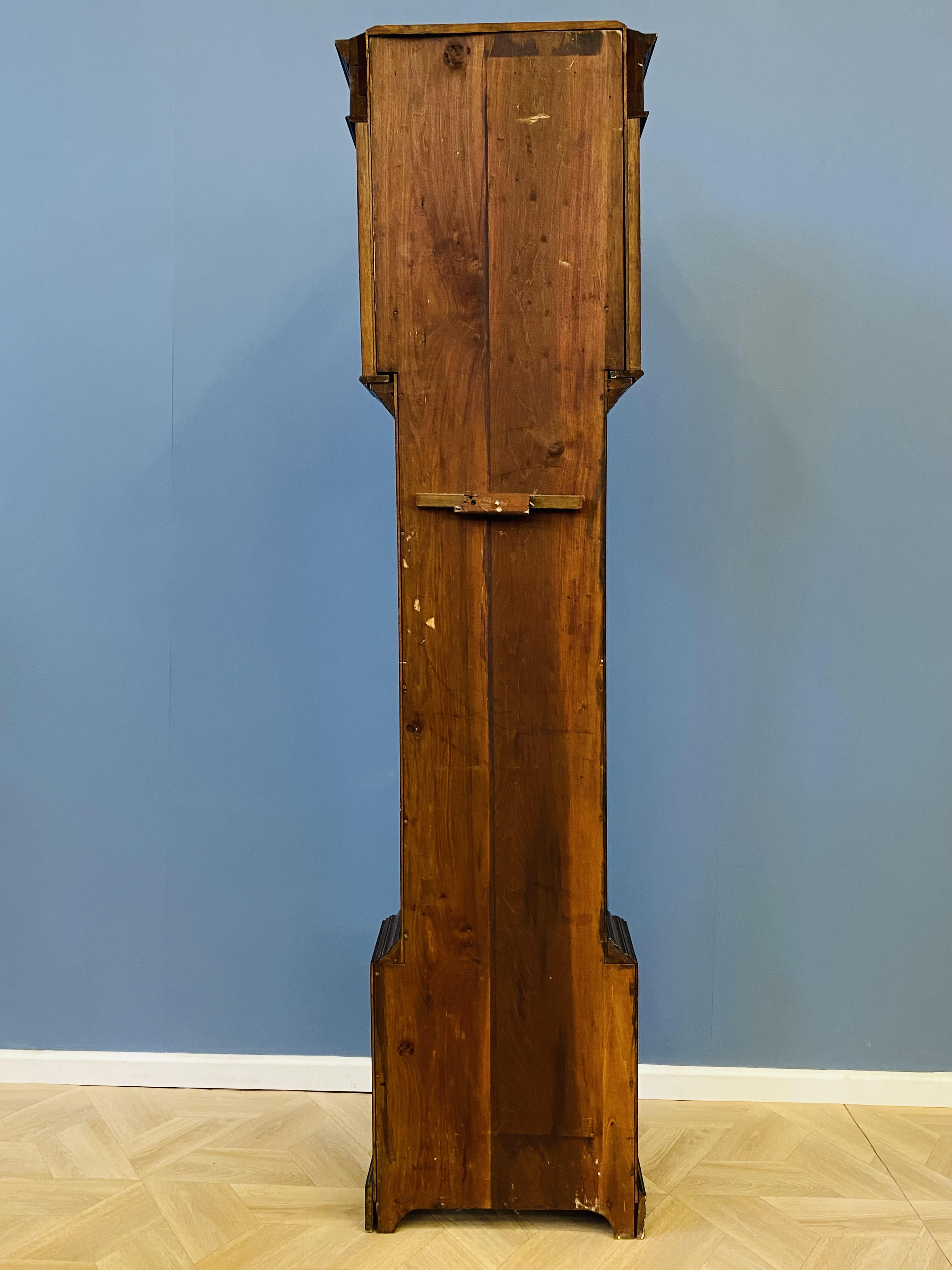 19th century mahogany longcase clock - Image 5 of 8