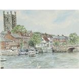Framed and glazed limited edition prints of Henley on Thames and Marlow.