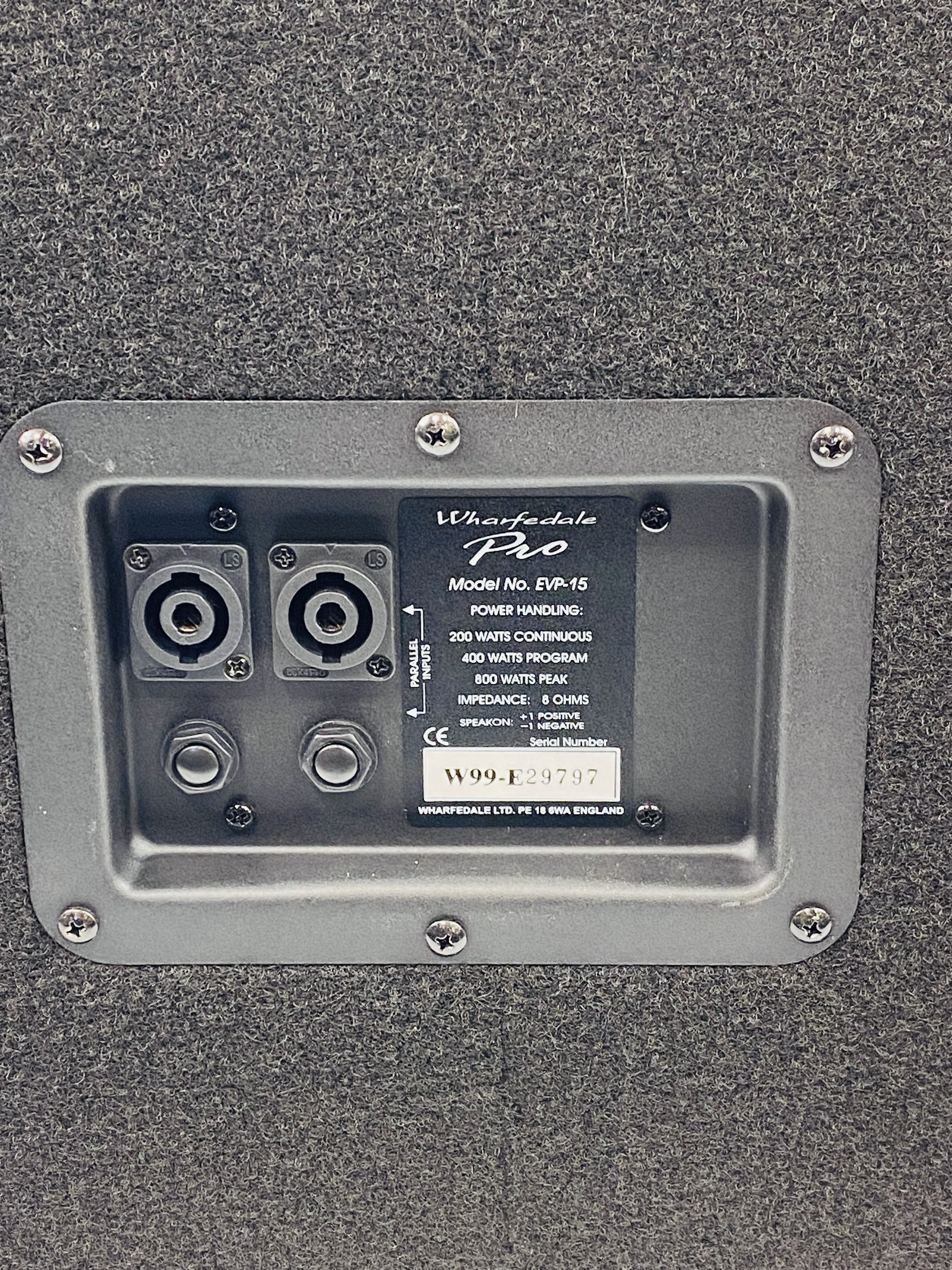 Boxed Wharfedale Pro EVP-15 speaker. - Image 5 of 5