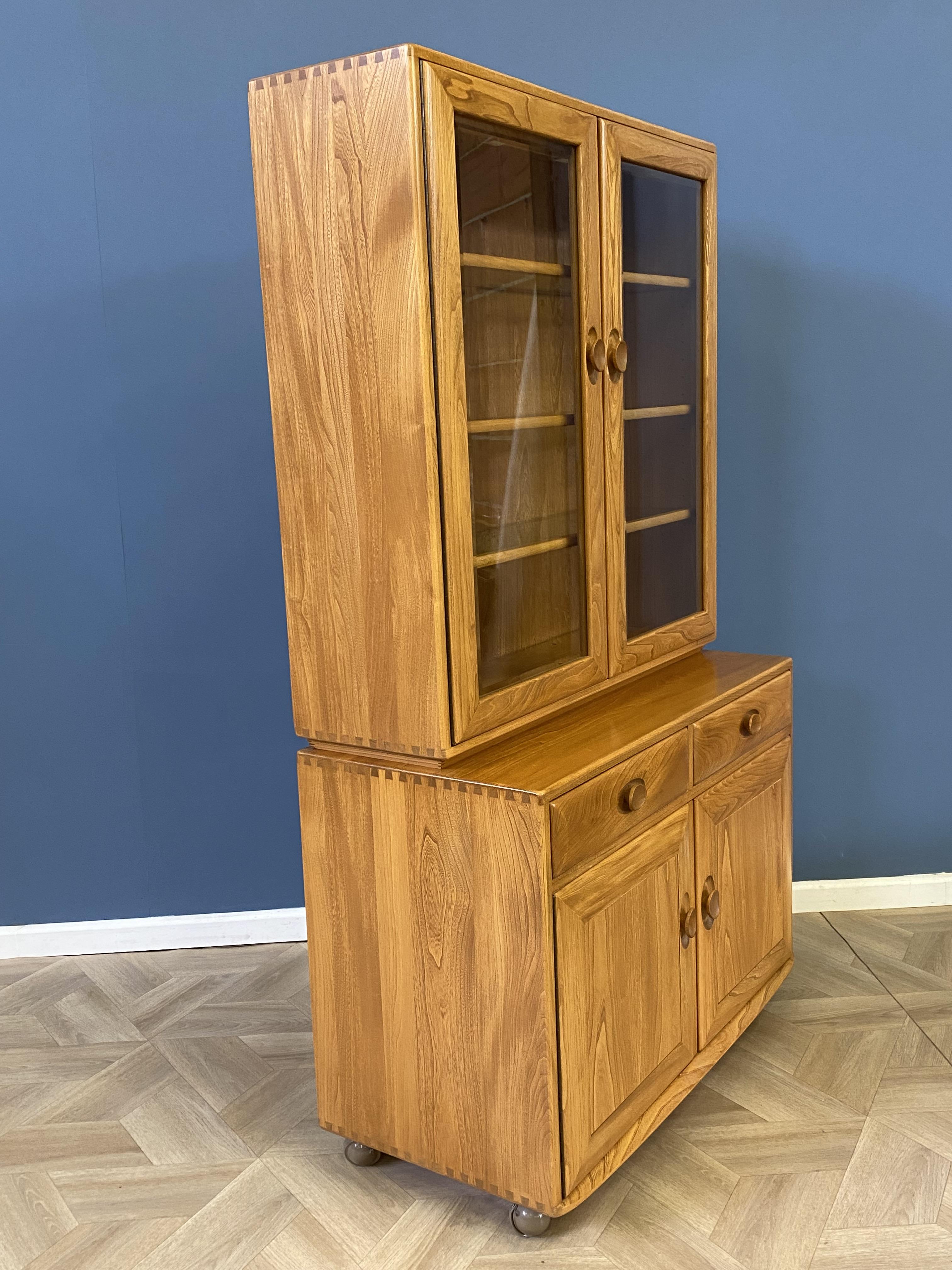 Ercol display cabinet - Image 4 of 7