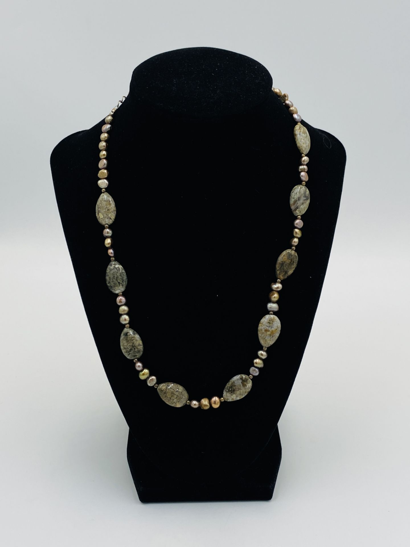 Ten semi precious stone necklaces - Image 5 of 11