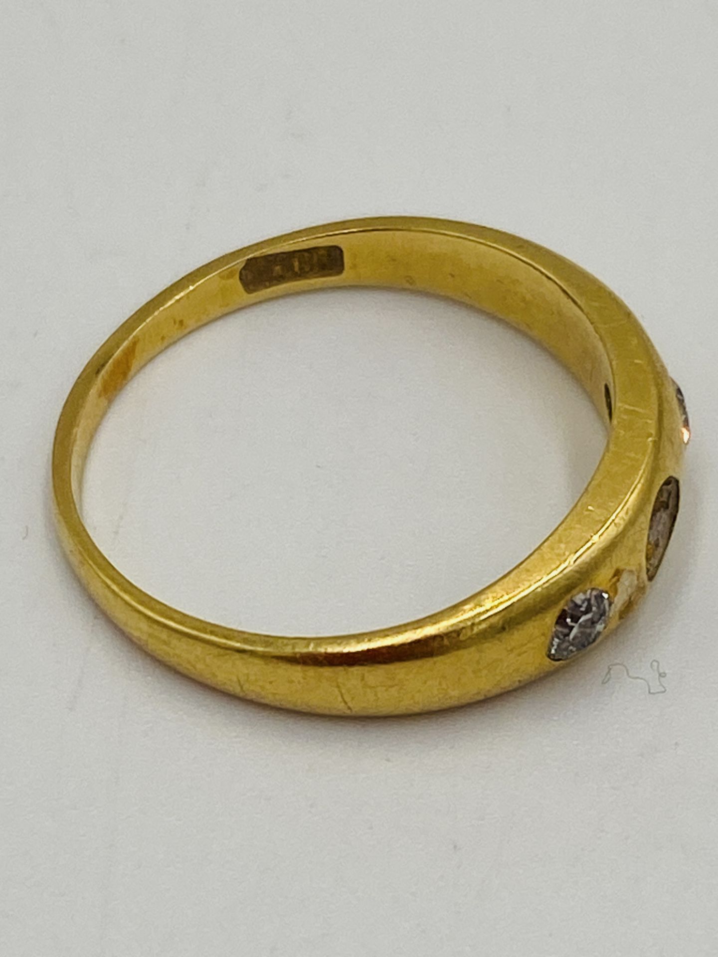 18ct gold ring - Image 4 of 6
