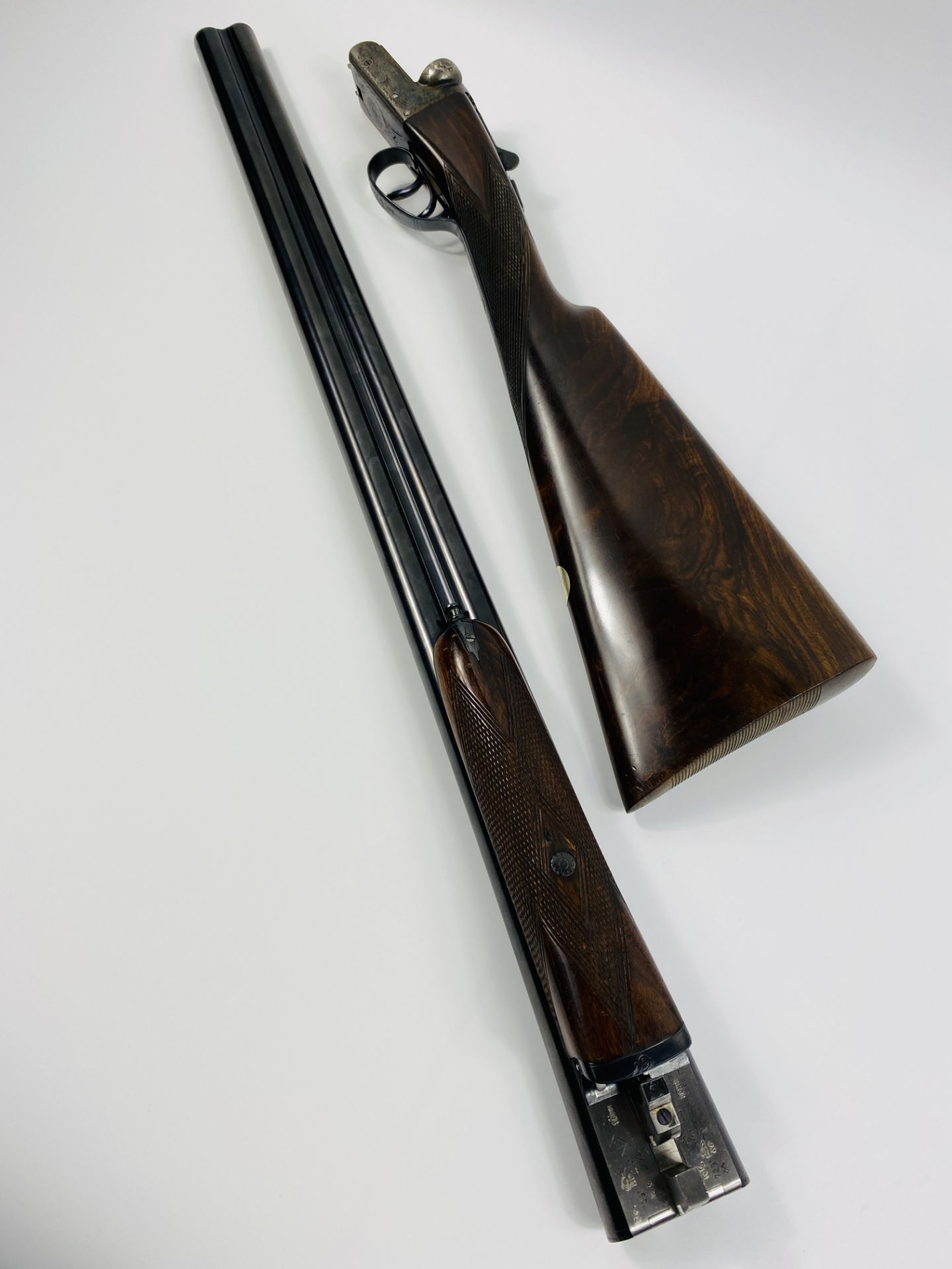 Holland & Holland 12 bore boxlock ejector shotgun in Holland & Holland case. - Image 8 of 24