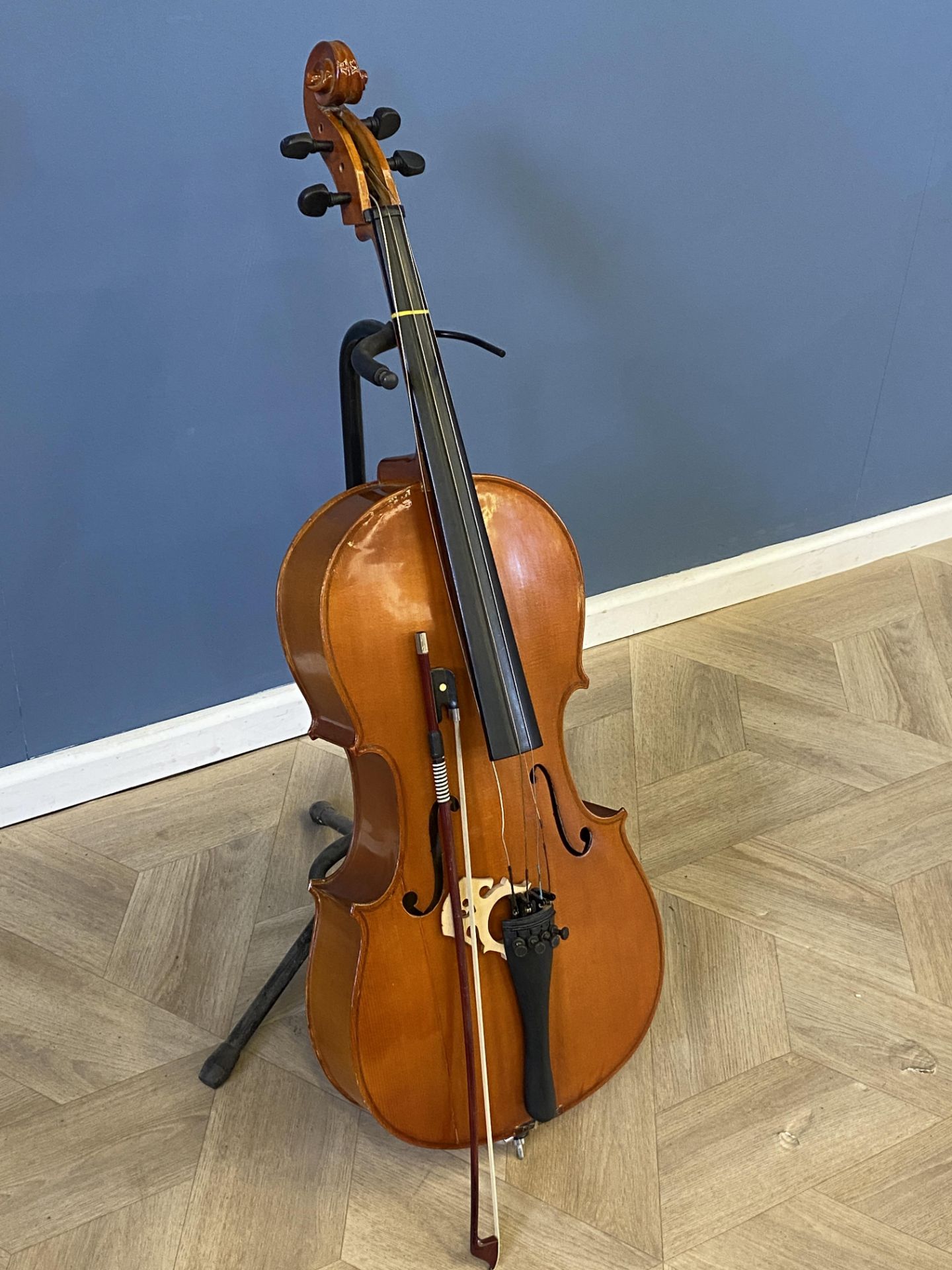 Sterno child's cello with bow - Image 3 of 3