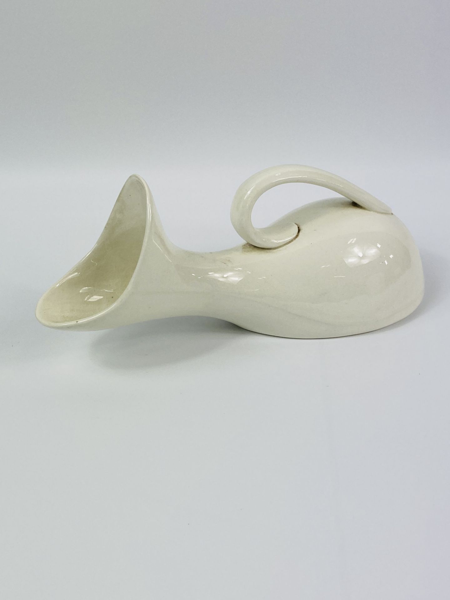 Slipper bedpan and a ceramic bed bottle - Image 4 of 6