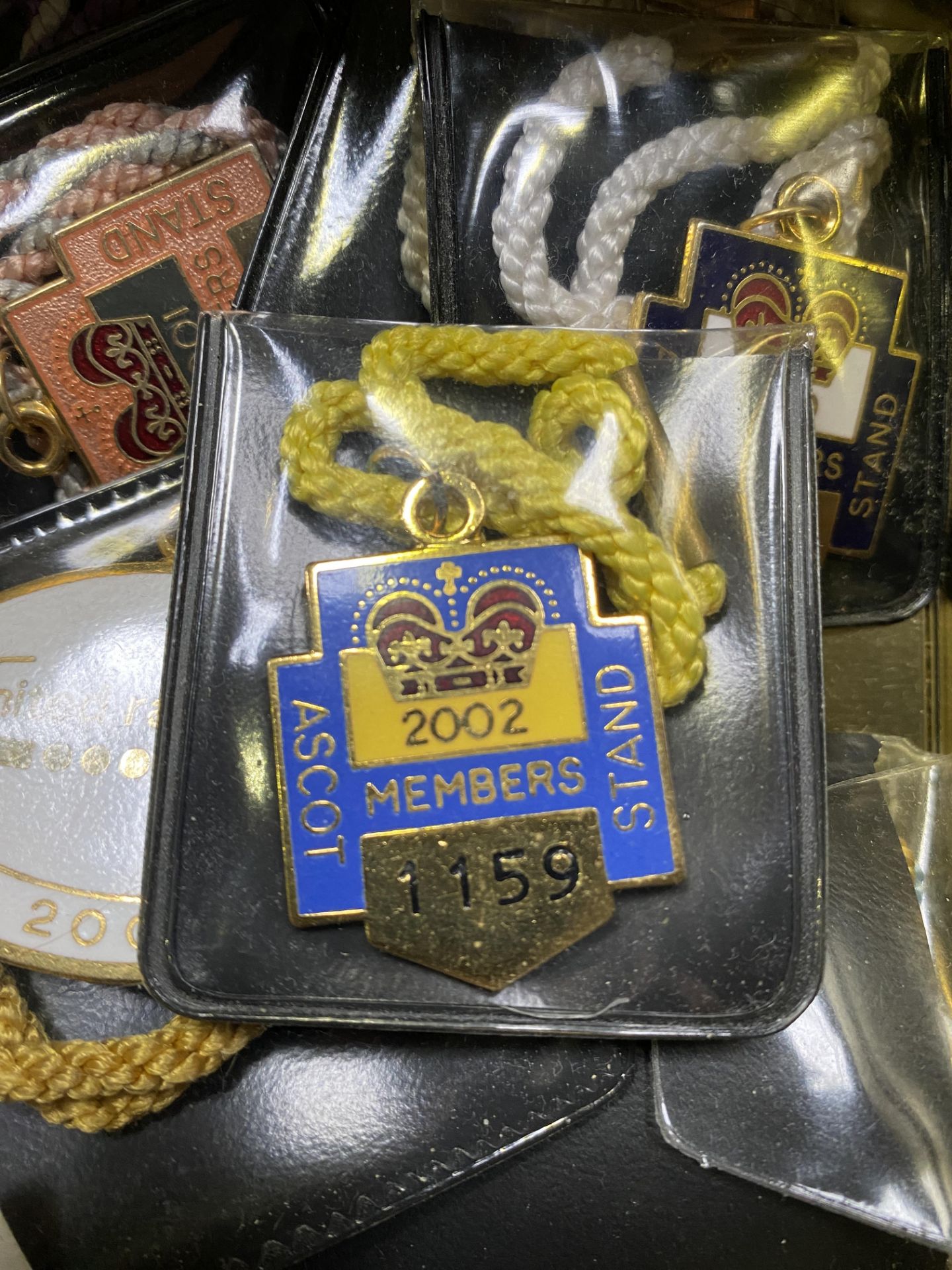 Quantity of eleven race course enamelled member badges. - Image 3 of 4