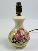 Moorcroft table lamp