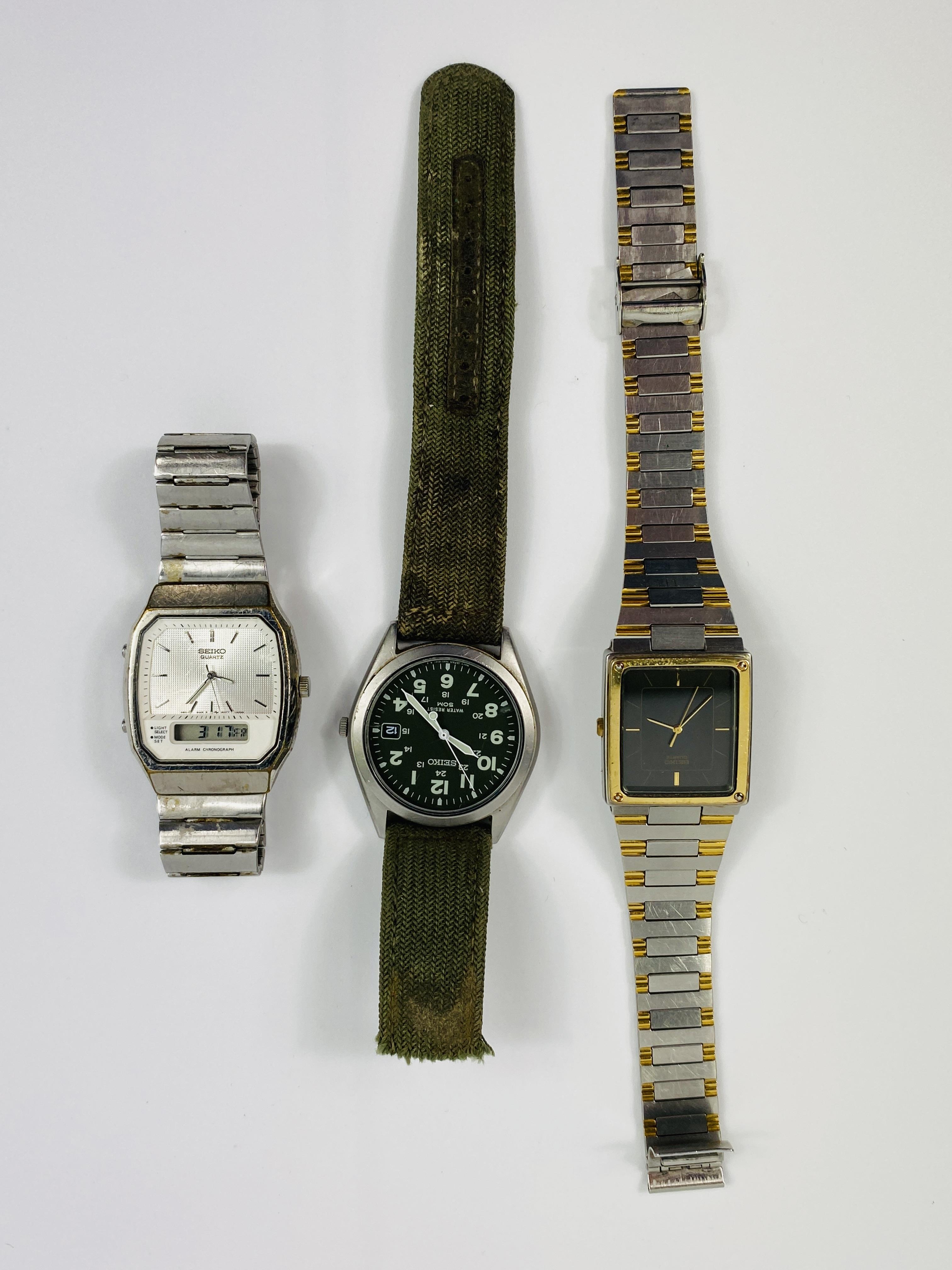 Seven Seiko watches - Image 2 of 6