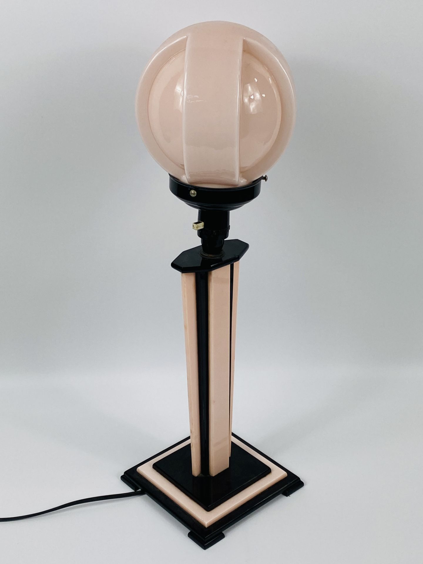 Art deco table lamp - Image 3 of 6