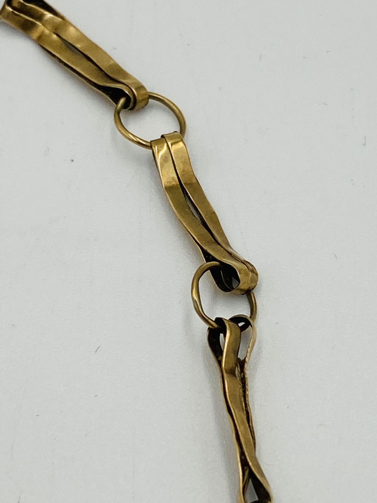 9ct gold bracelet - Image 2 of 4