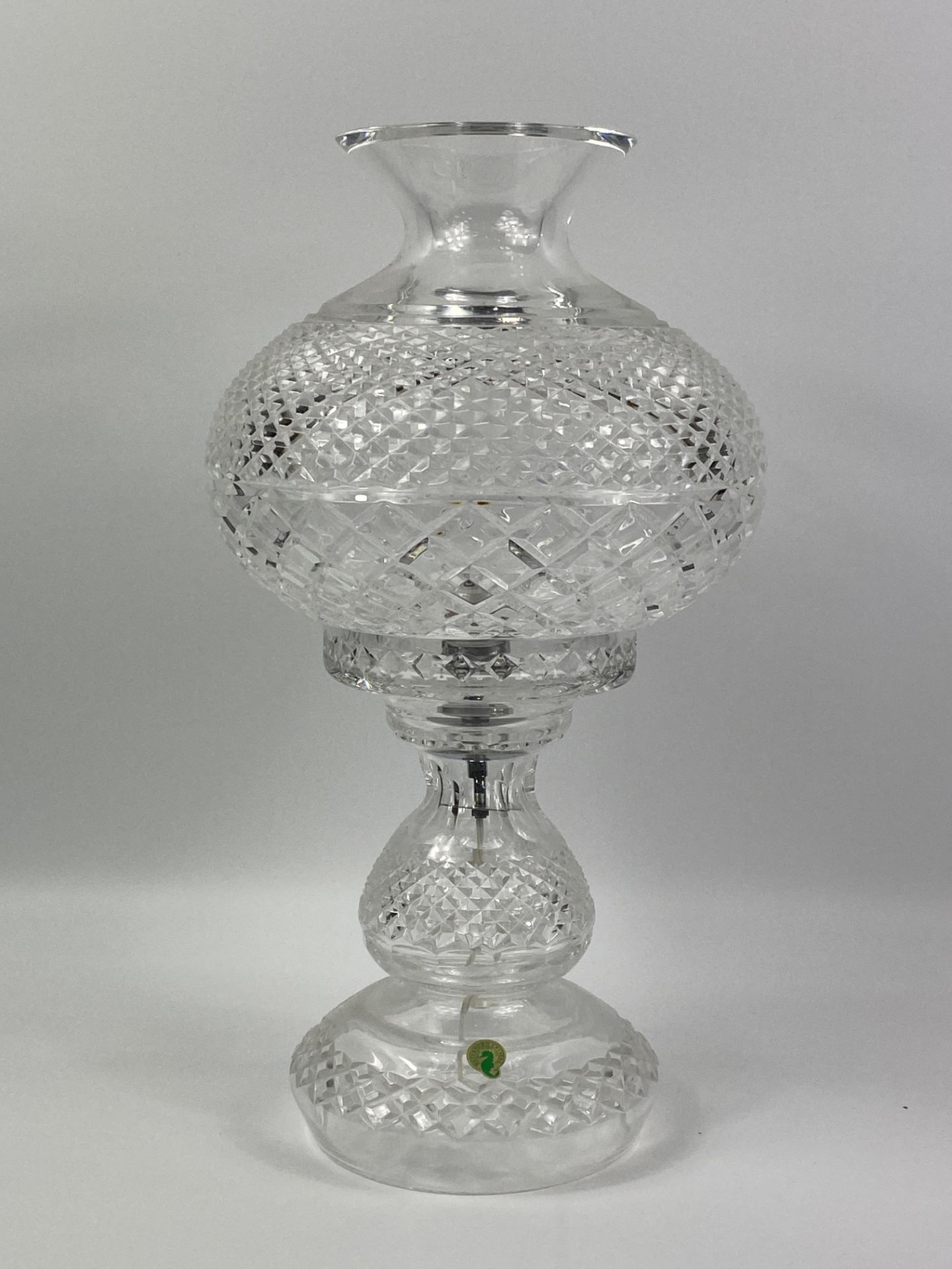 Waterford crystal table lamp