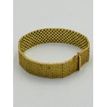 18ct gold bracelet