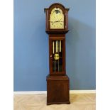 Mahogany longcase clock