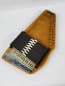 Autoharp in carry case