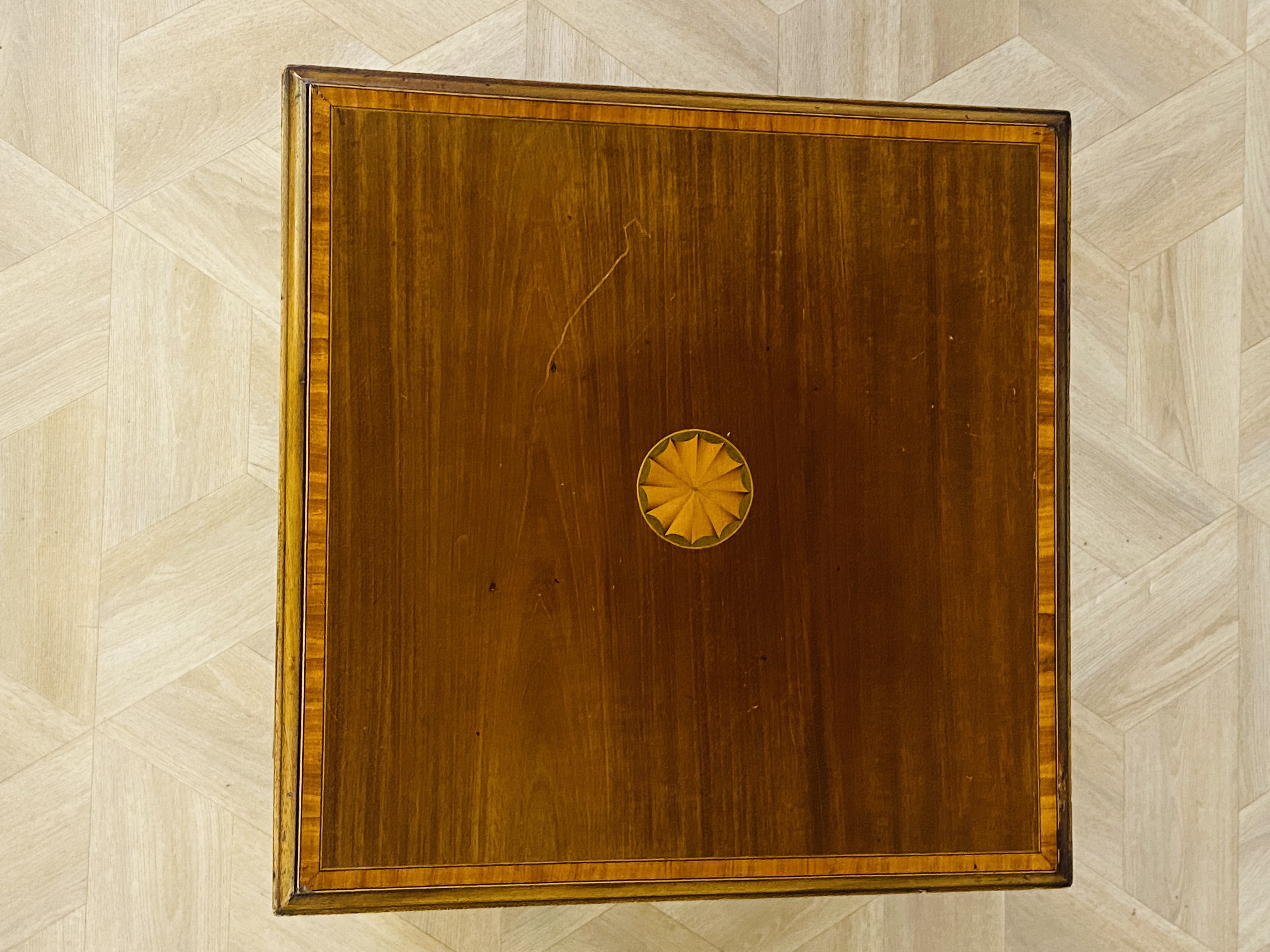 Edwardian mahogany revolving bookcase - Image 2 of 5