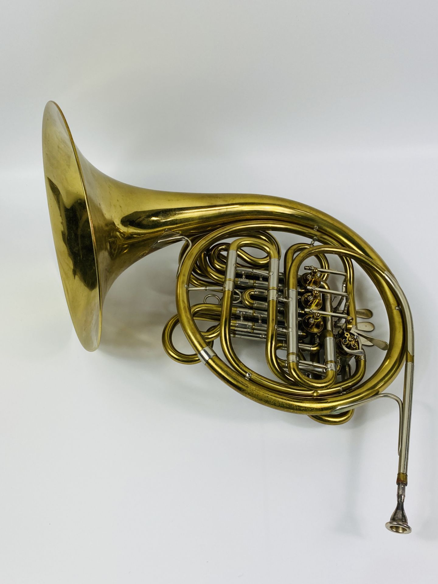 French horn in carry case - Image 8 of 8