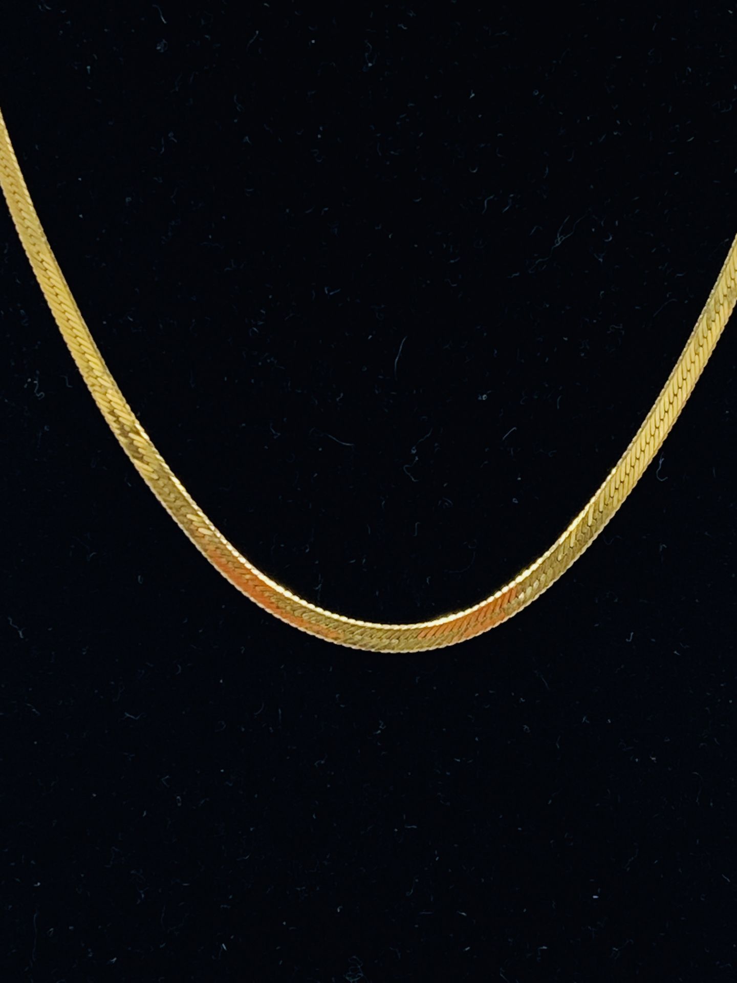 9ct gold necklace - Image 2 of 2