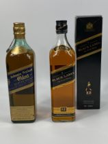75cl bottle of Johnnie Walker Oldest Scotch whisky; bottle of Johnnie Walker Black Label