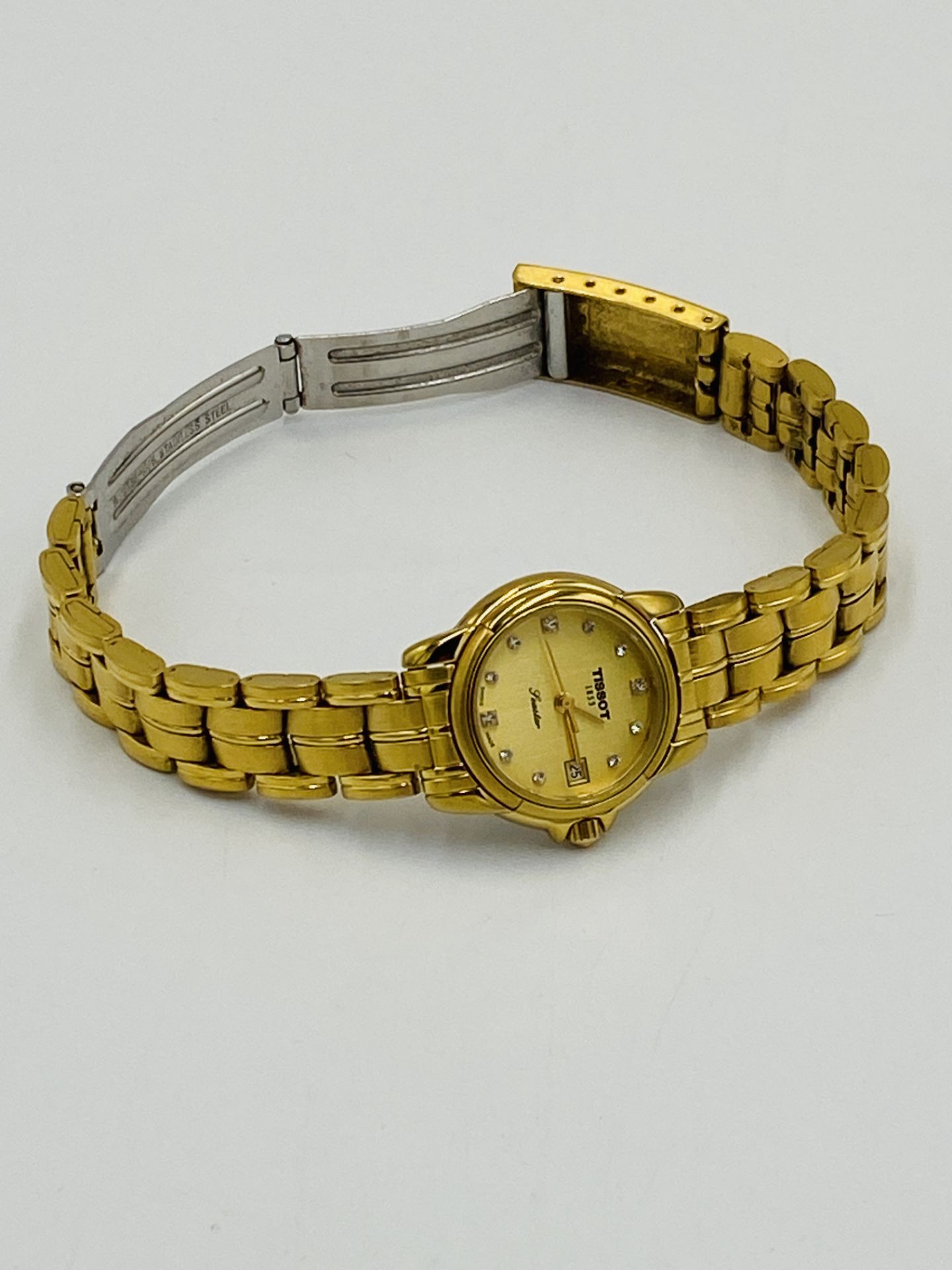 Tissot gold plated ladies watch - Image 2 of 5