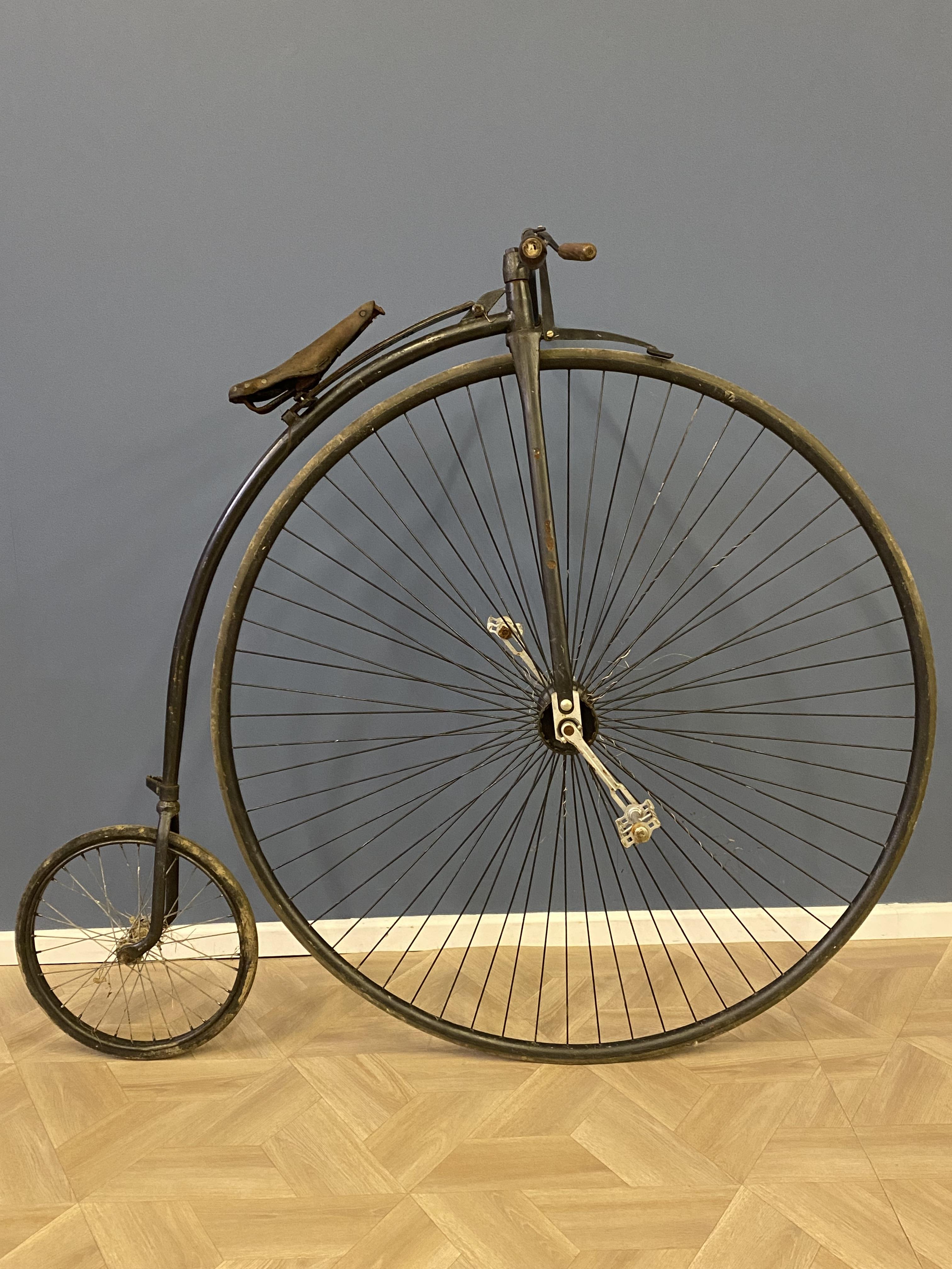 A Penny Farthing bicycle