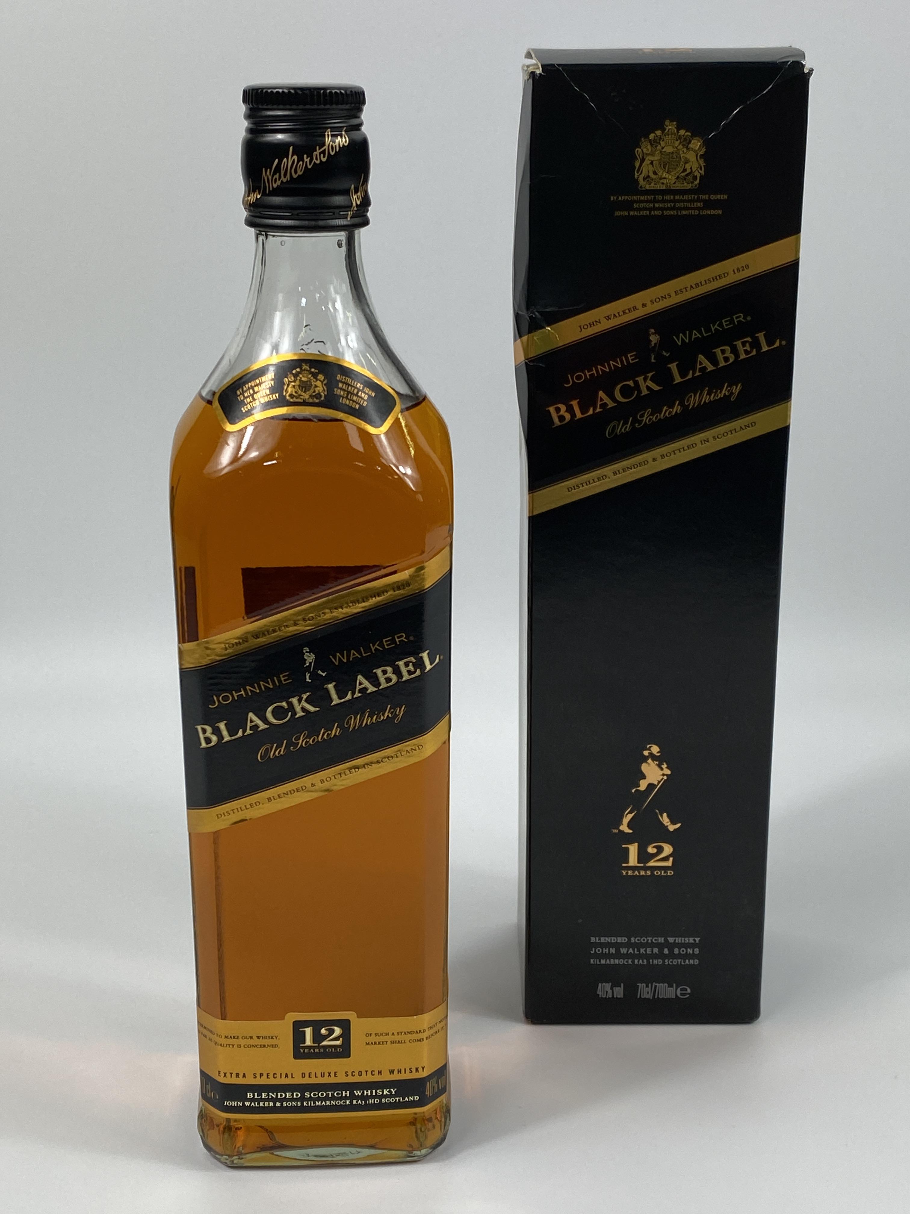 75cl bottle of Johnnie Walker Oldest Scotch whisky; bottle of Johnnie Walker Black Label - Image 2 of 5