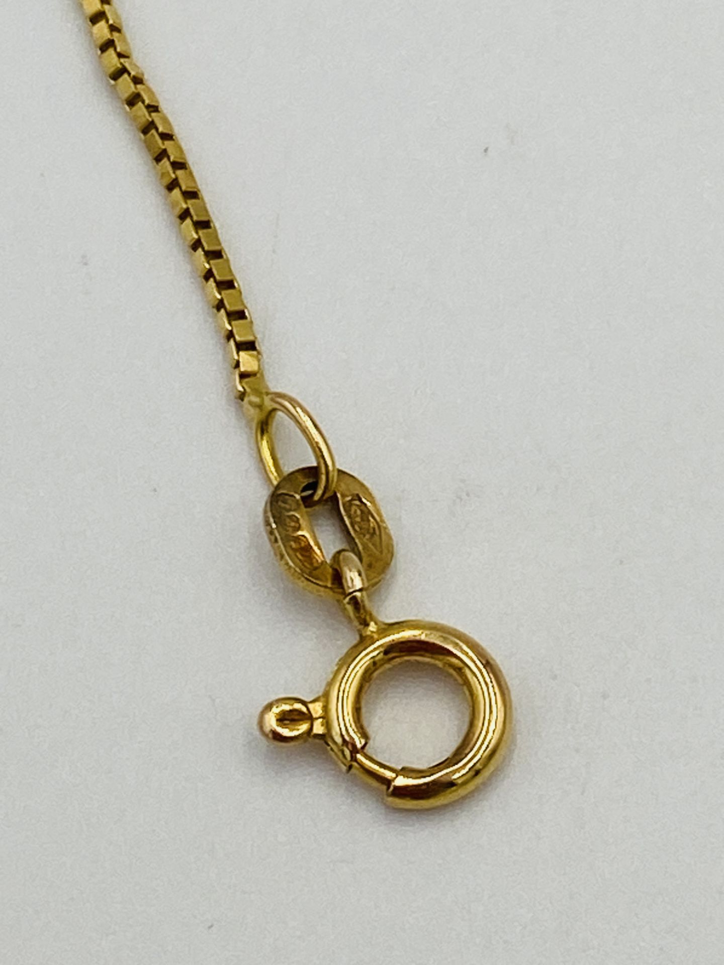 9ct fine gold chain - Image 2 of 4