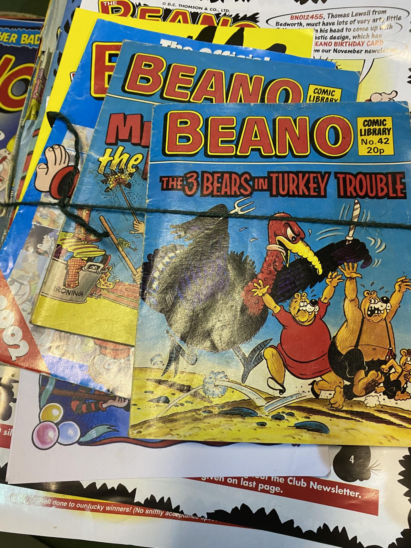 Quantity of mainly Beano comics - Image 5 of 6