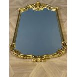 Antique style decorative wall mirror