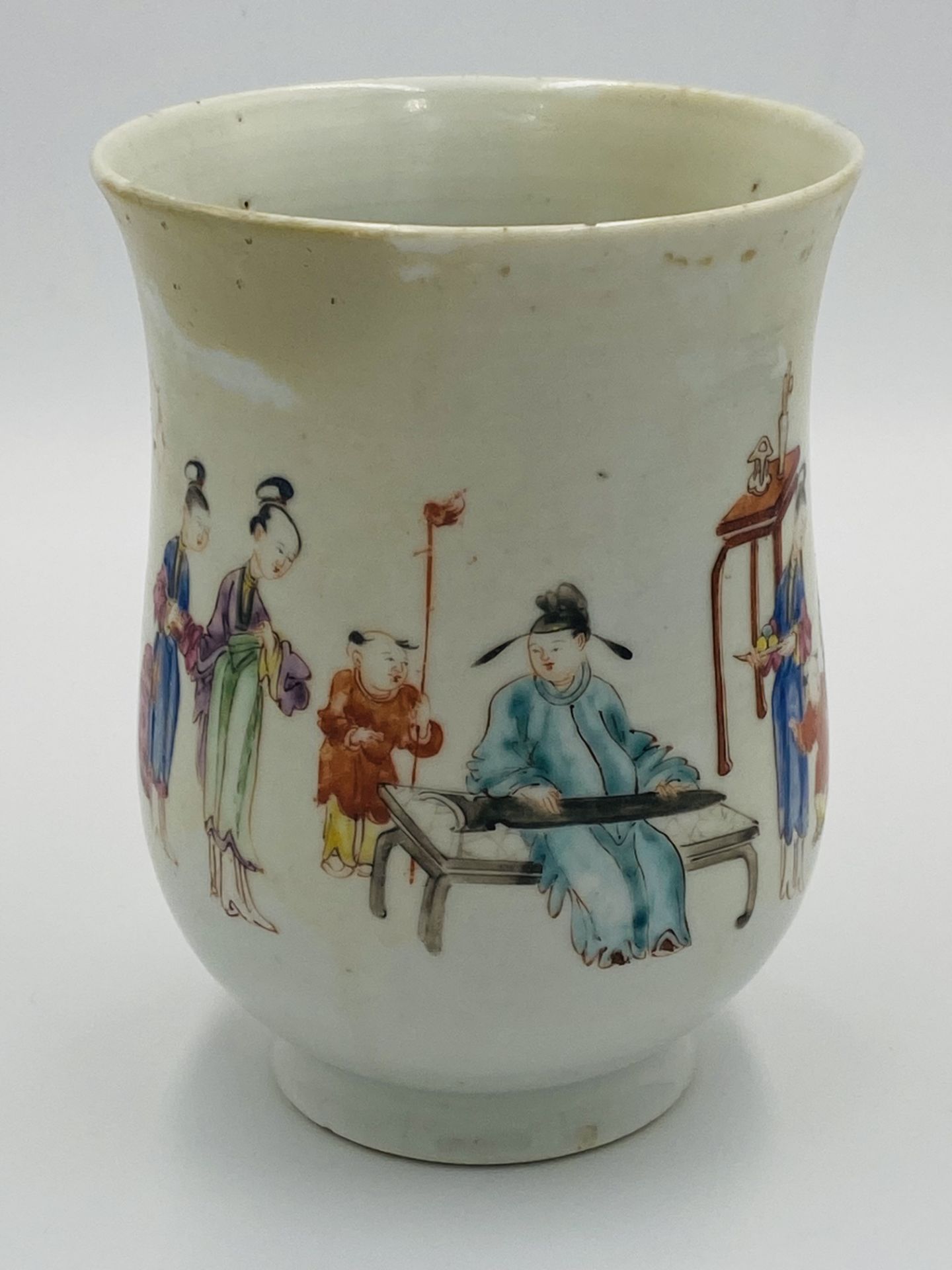 Chinese famille rose tankard - Image 4 of 6