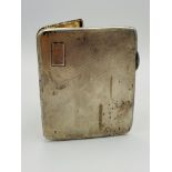 Silver cigarette case