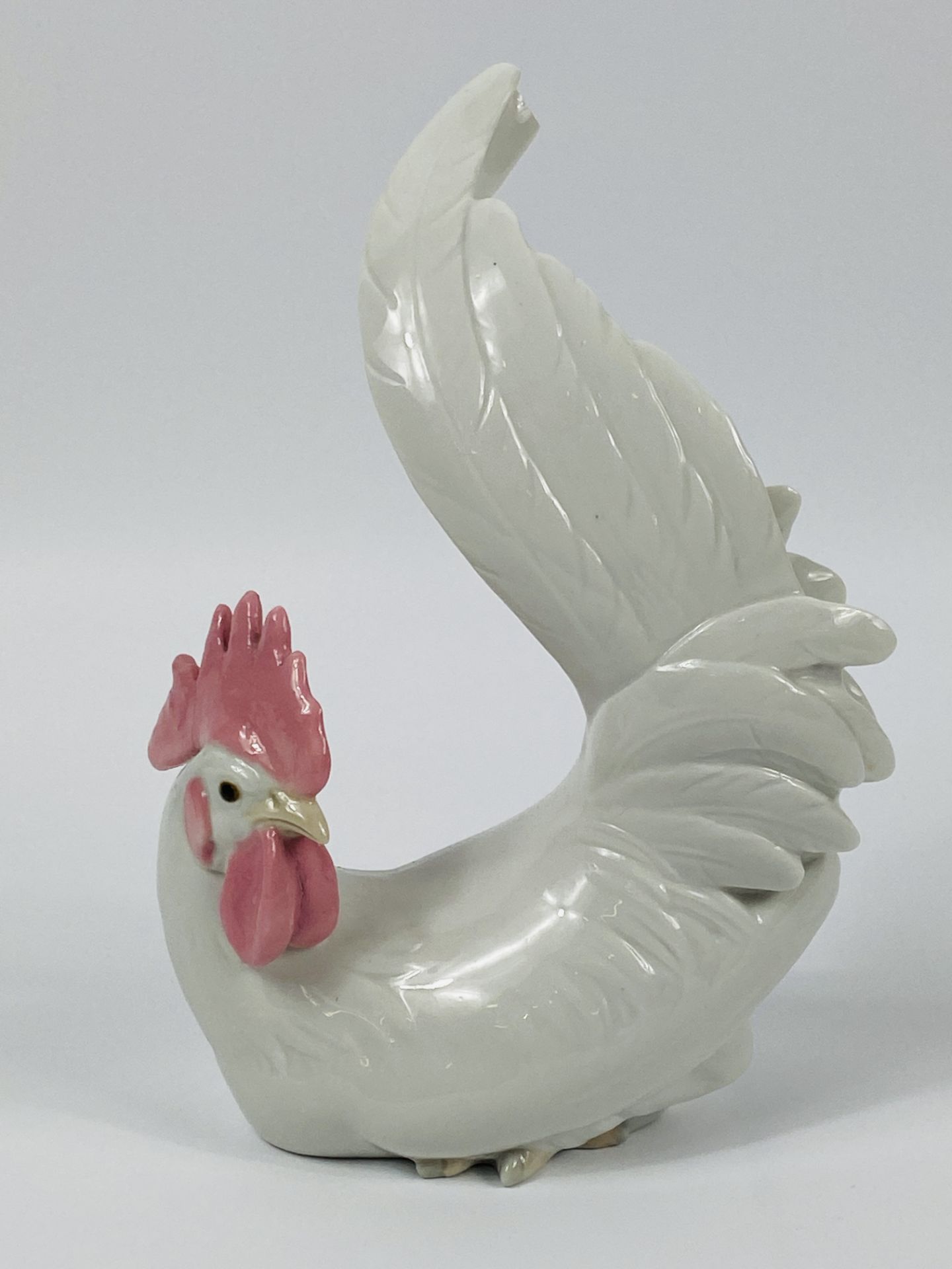 Quantity of ceramic figurines to include a Lladro cockerel - Image 5 of 6