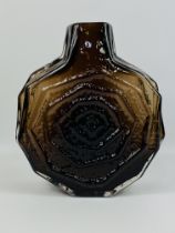 Whitefriars glass banjo vase