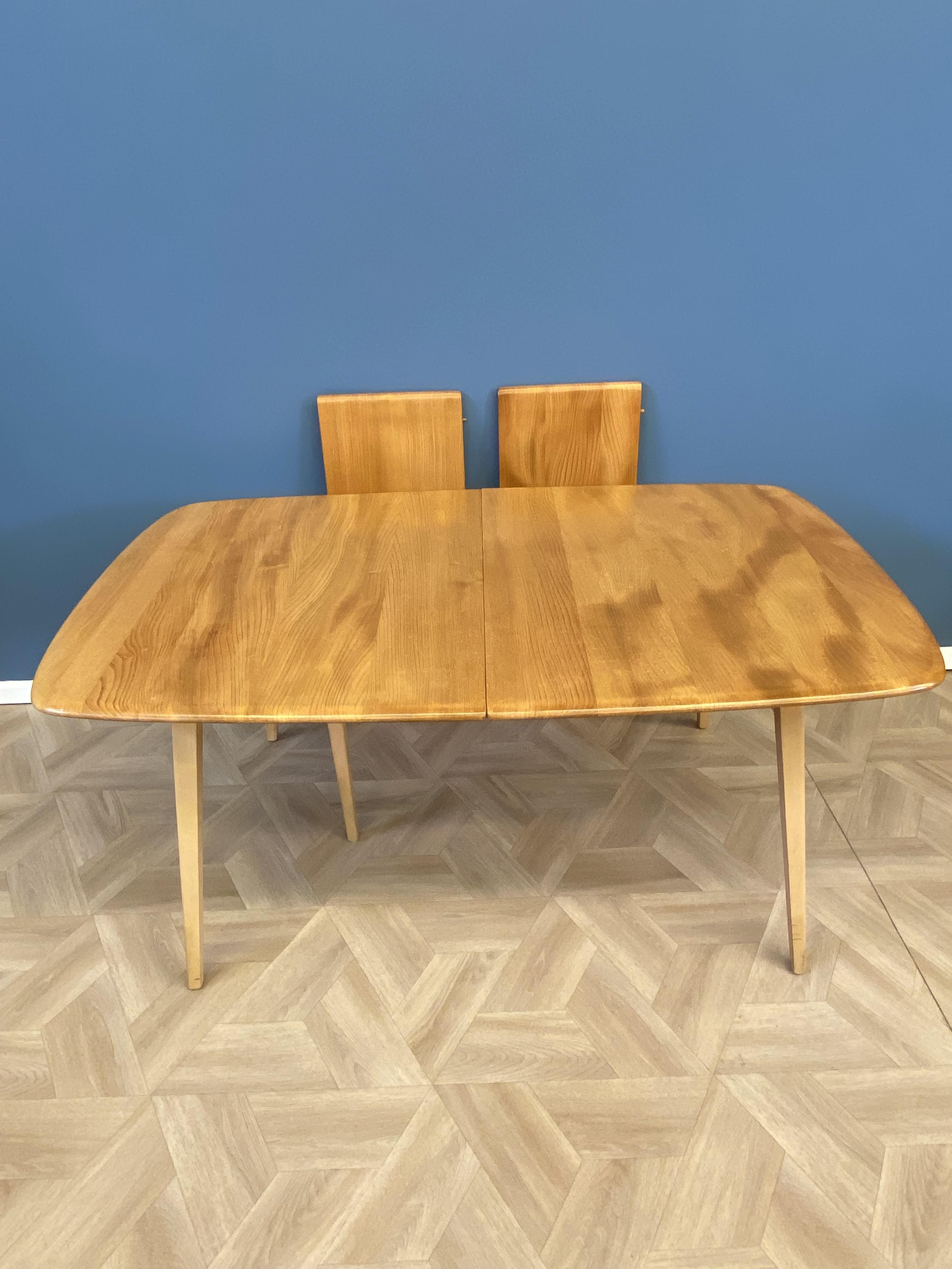 Ercol extending dining table - Image 7 of 9