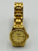 Tissot gold plated ladies watch