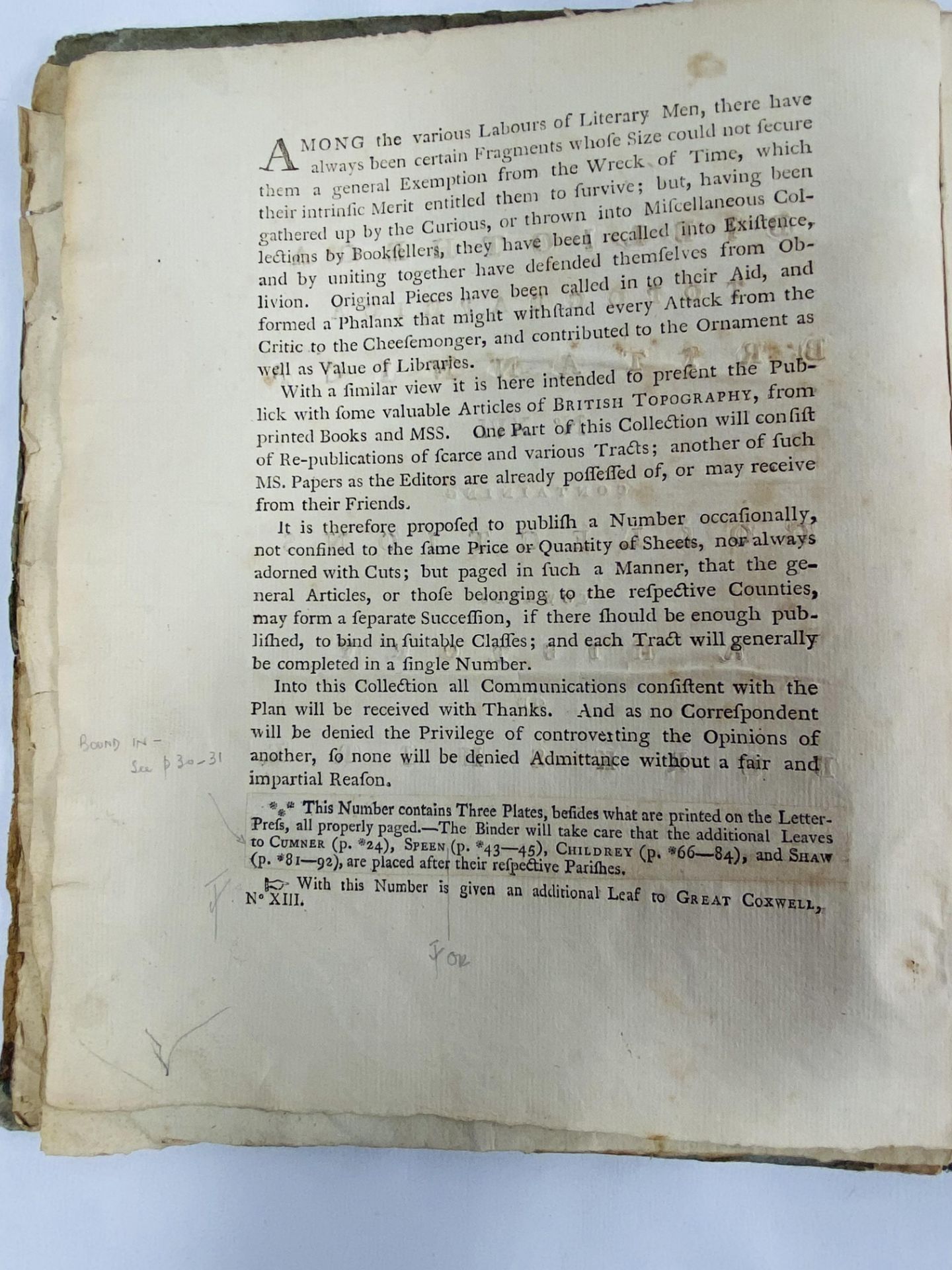 Bibliotheca Topographica Britannica No. XVI, 1783. - Bild 7 aus 9