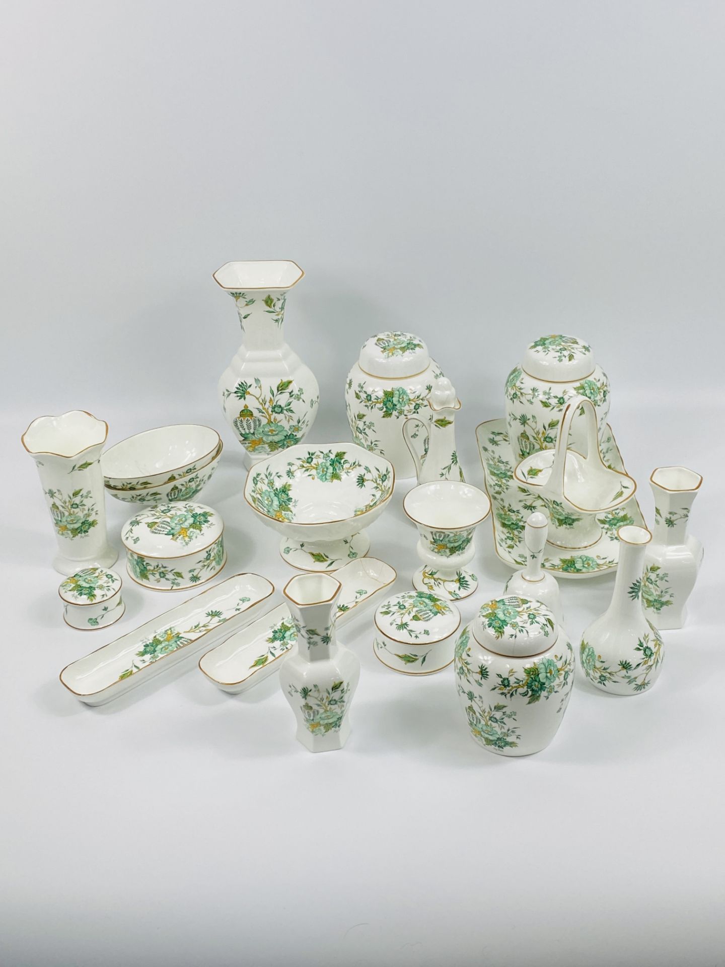 Quantity of Crown Staffordshire Kowloon China