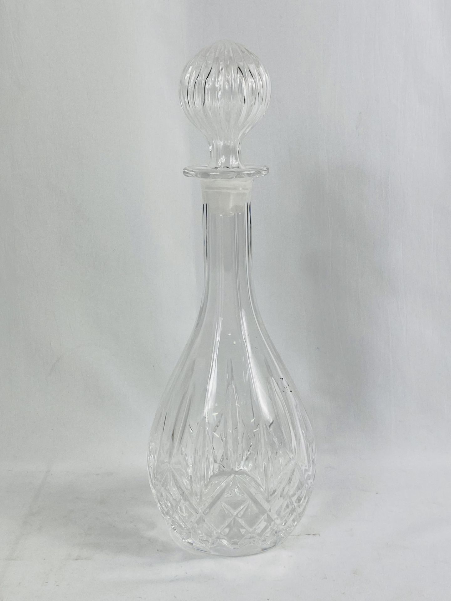 Four cut glass decanters - Bild 3 aus 5