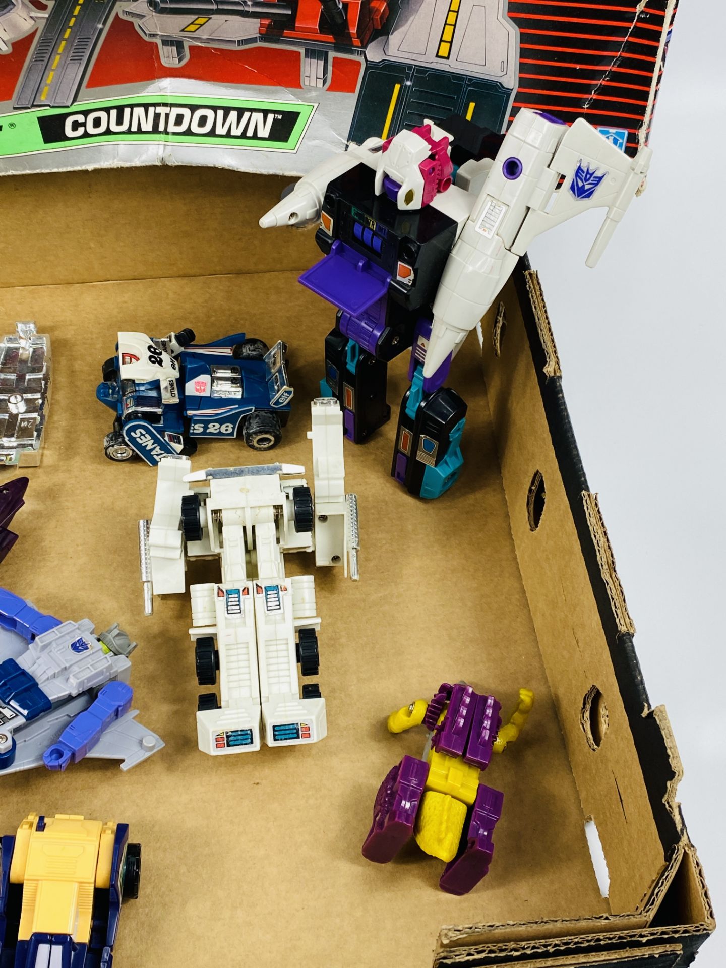 Quantity of Transformers and a Transformers Micromasters Rocket Base. - Image 4 of 6