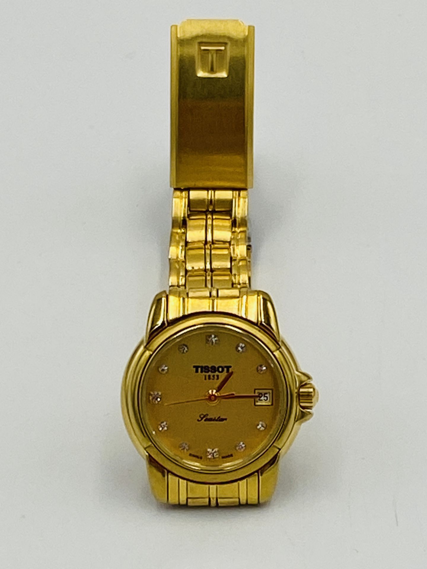 Tissot gold plated ladies watch - Image 4 of 5