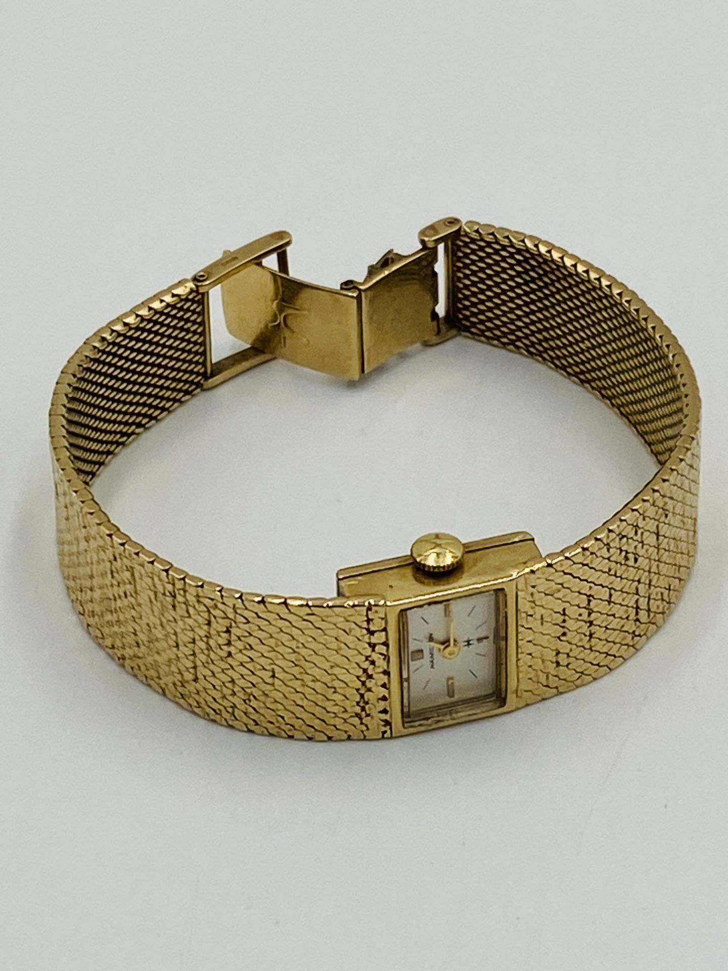 Hamilton wristwatch in 9ct gold case