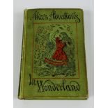 Alice's Adventures in Wonderland, Lewis Carroll, published MacMillan and Co, 1898