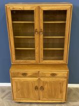 Ercol display cabinet