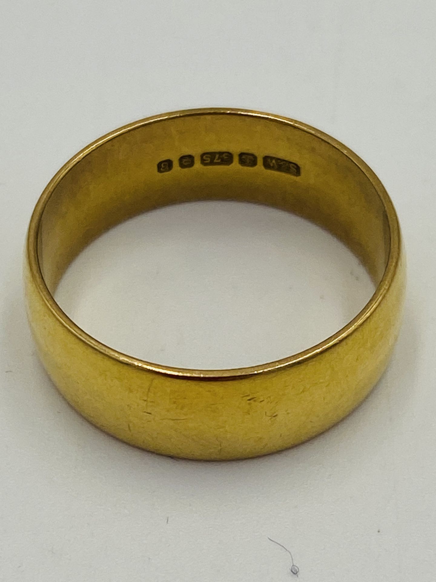 9ct gold band - Bild 5 aus 5