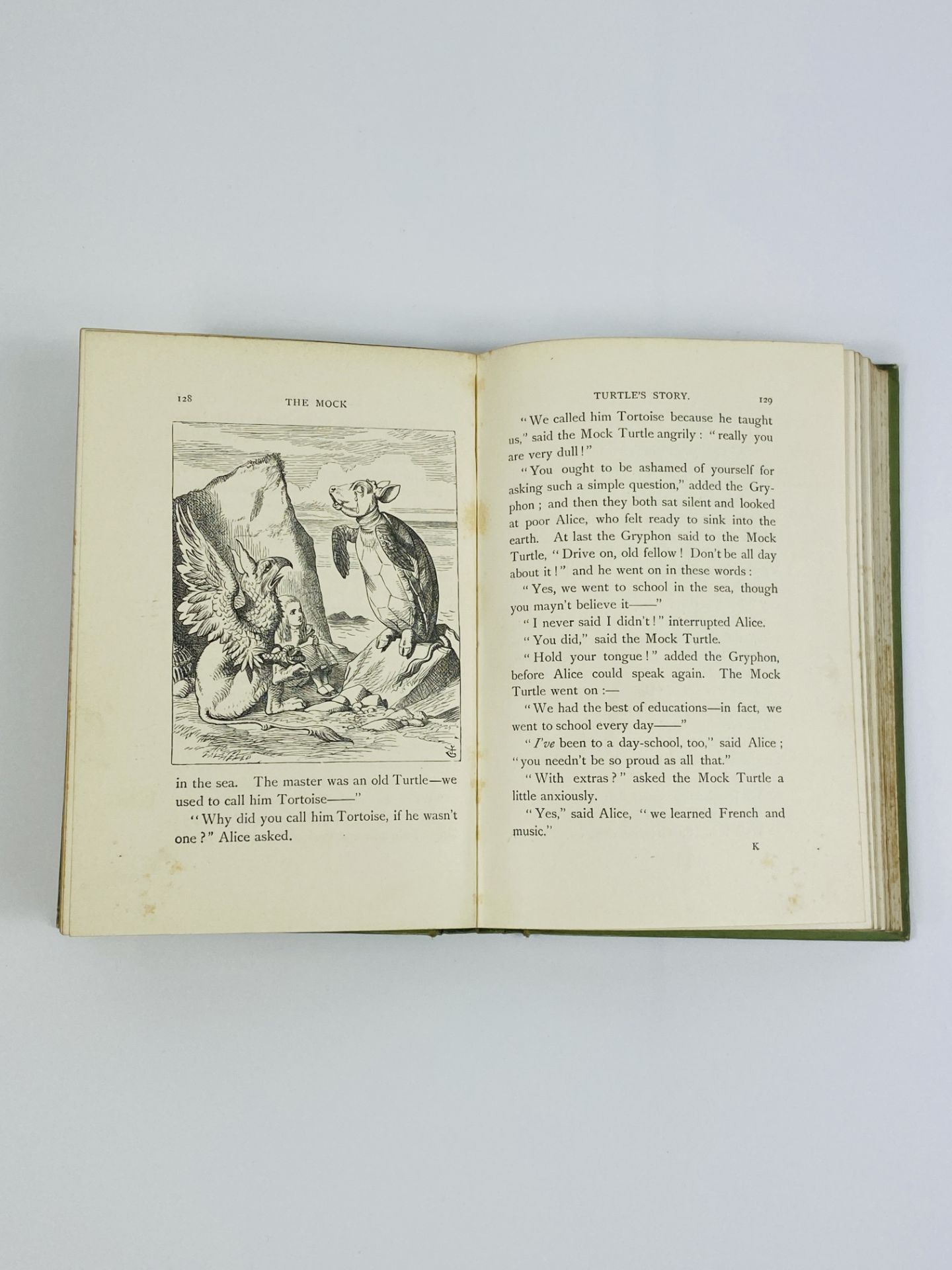Alice's Adventures in Wonderland, Lewis Carroll, published MacMillan and Co, 1898 - Image 4 of 6