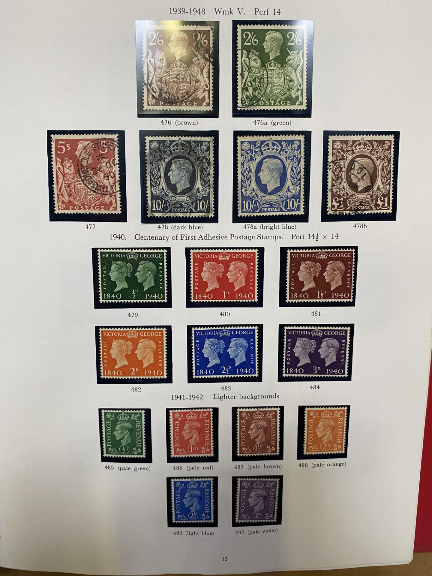 Collection of GB stamps, 1935 -1980 - Image 3 of 5